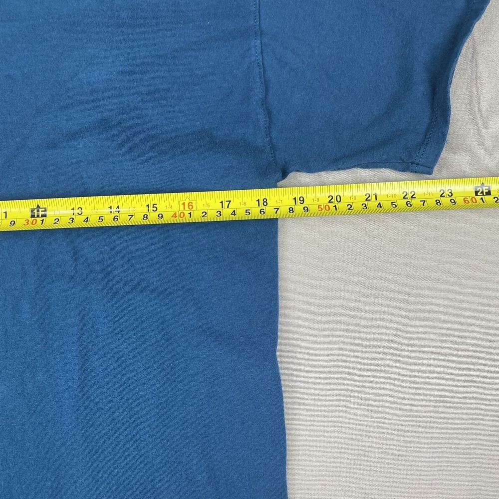 Champion Shirt Mens Medium Blue Authentic Athleticwear Short Sleeve T Shirt - Picture 6 of 7